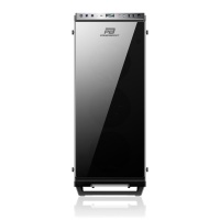 POWERBOOST VK-G3903S USB3.0 Full Siyah Tempered Glass 6xHalo Reguler RGB Fanlı kasa (PSU Yok)